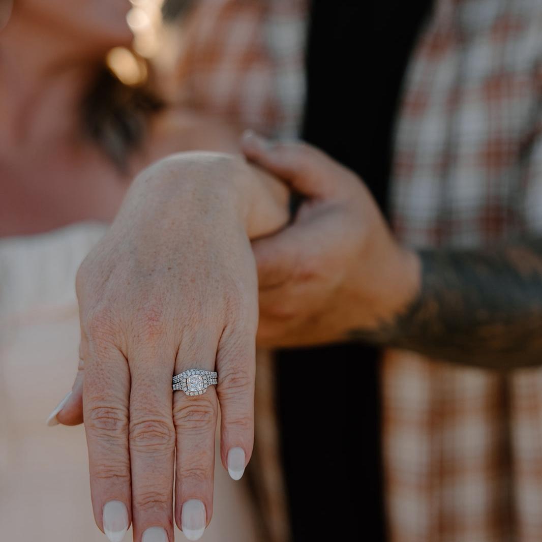 2 and a half years later he put a ring on it.......