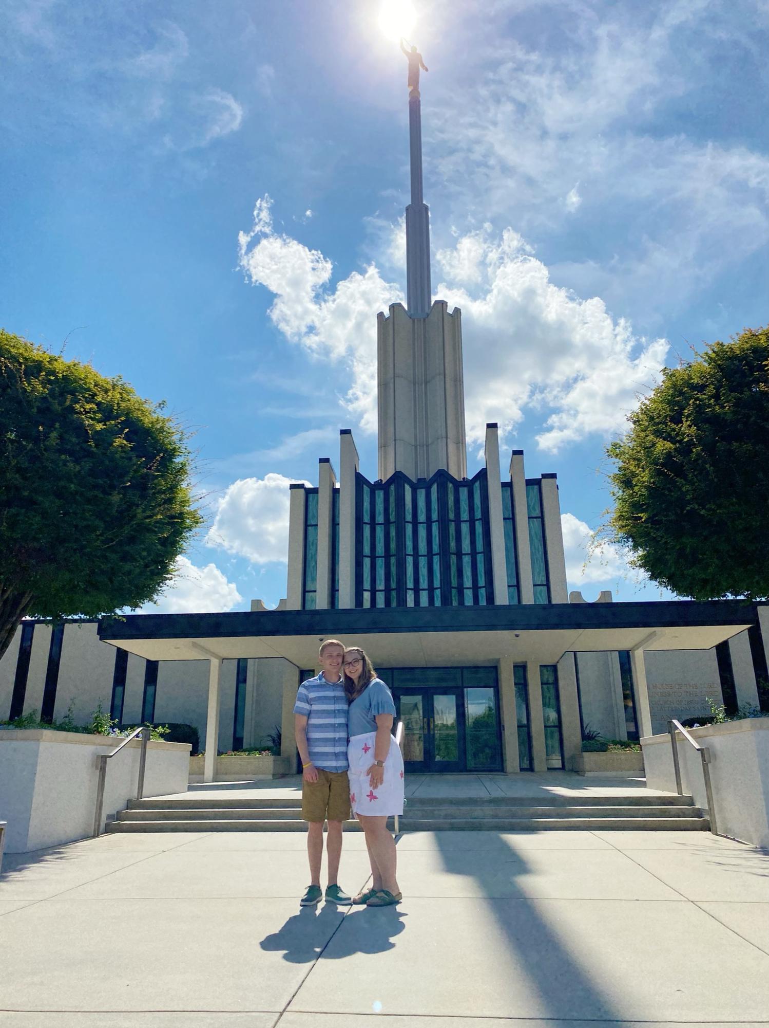 Visiting the the Atlanta Temple grounds!