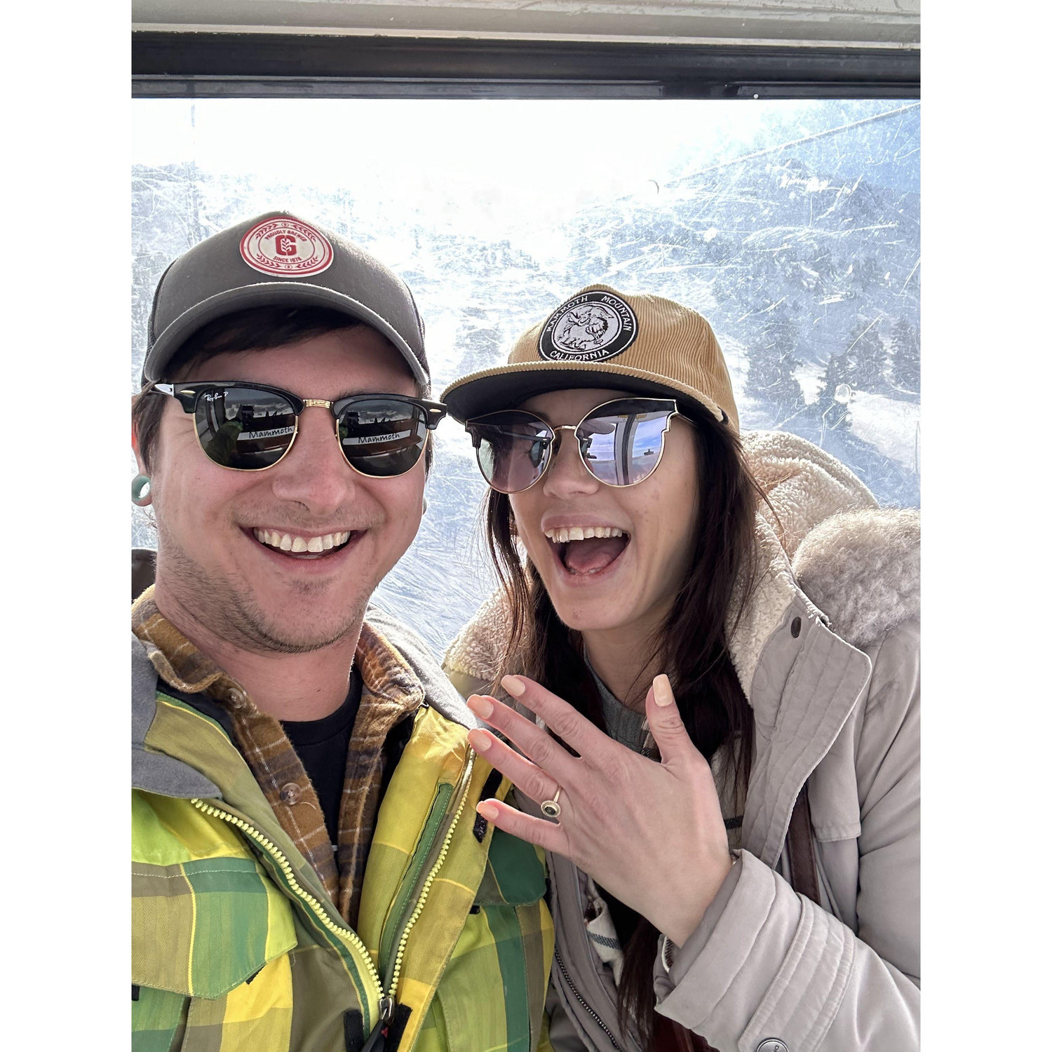 She said yes!