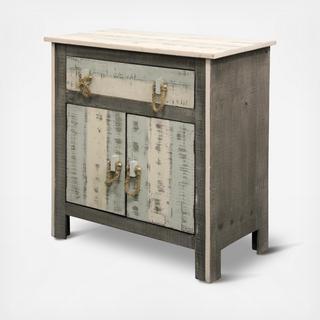 Distressed Pine Cabinet