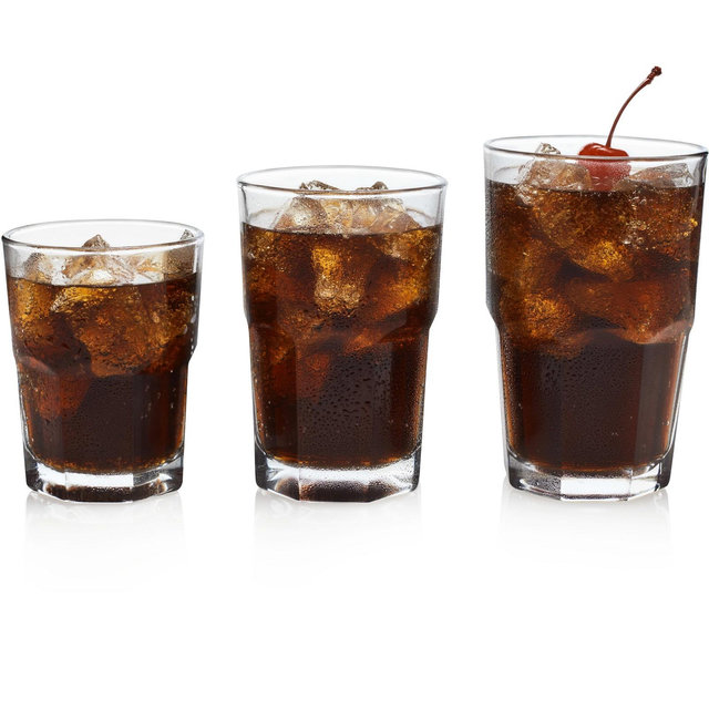 Libbey Boston 18-Piece Tumbler, Rocks and Juice Glass Set
