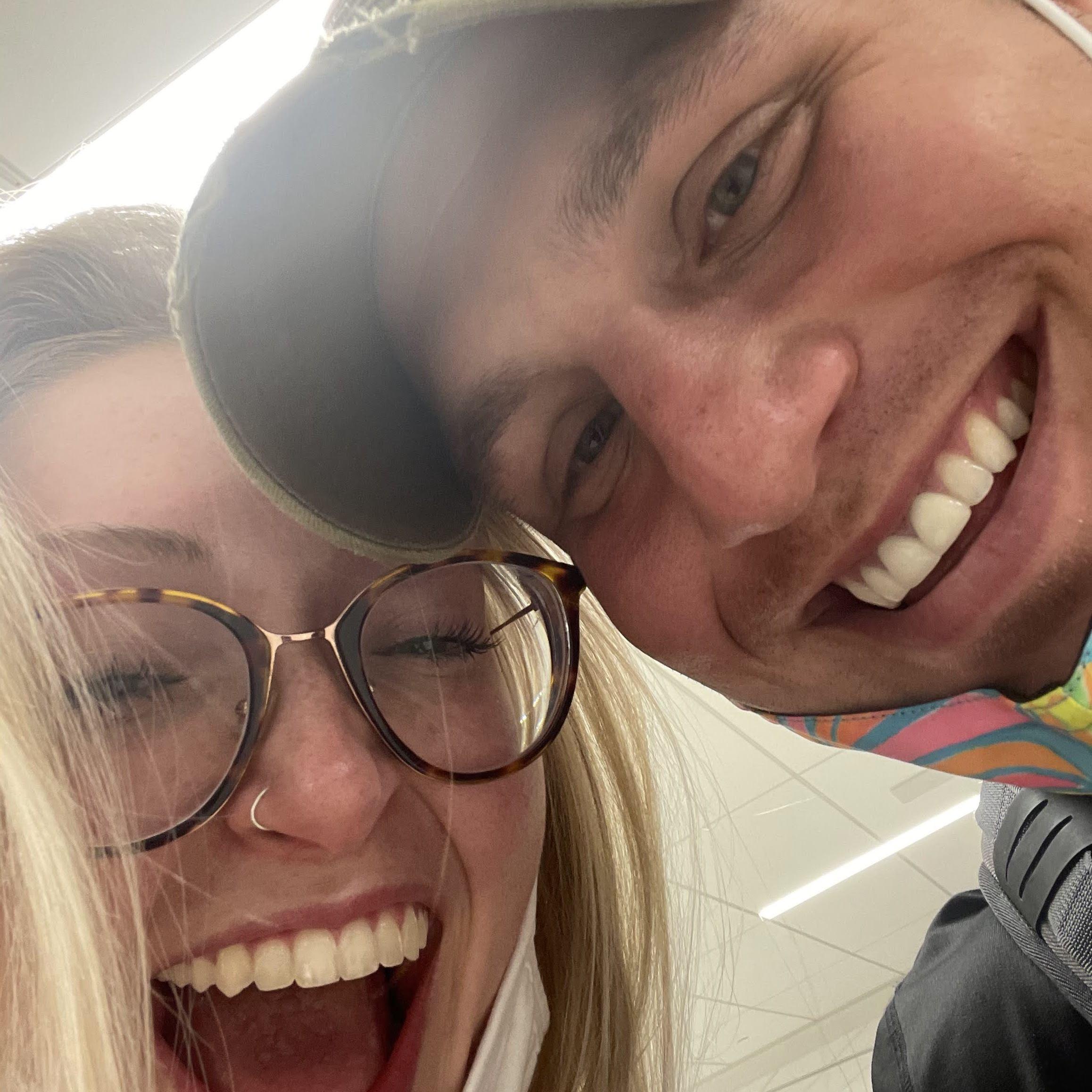 Alex came home after being gone for a month and I surprised him at the airport! And it was his birthday! Lots of happy on this day!