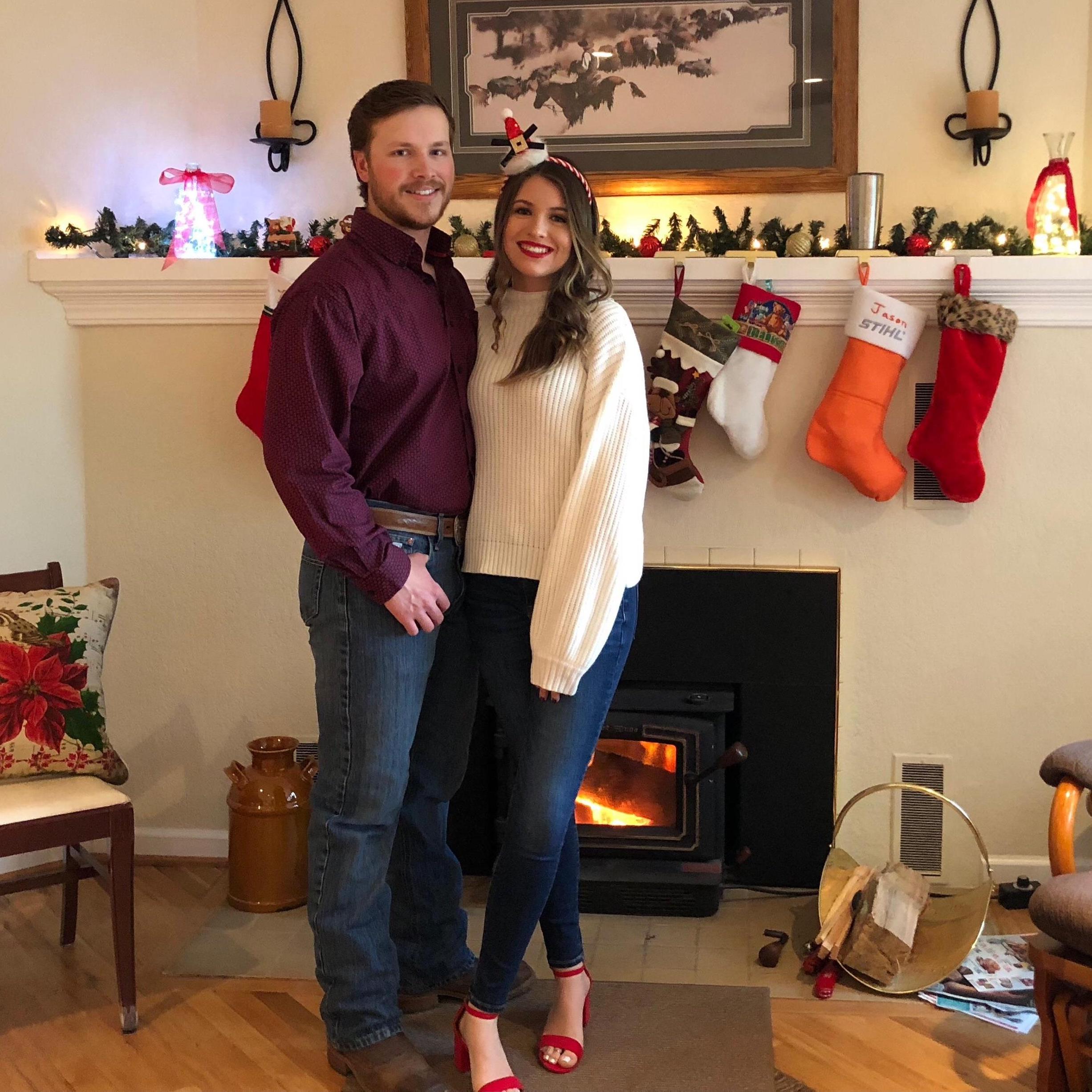 Christmas Eve 2020, our annual Christmas Eve picture.