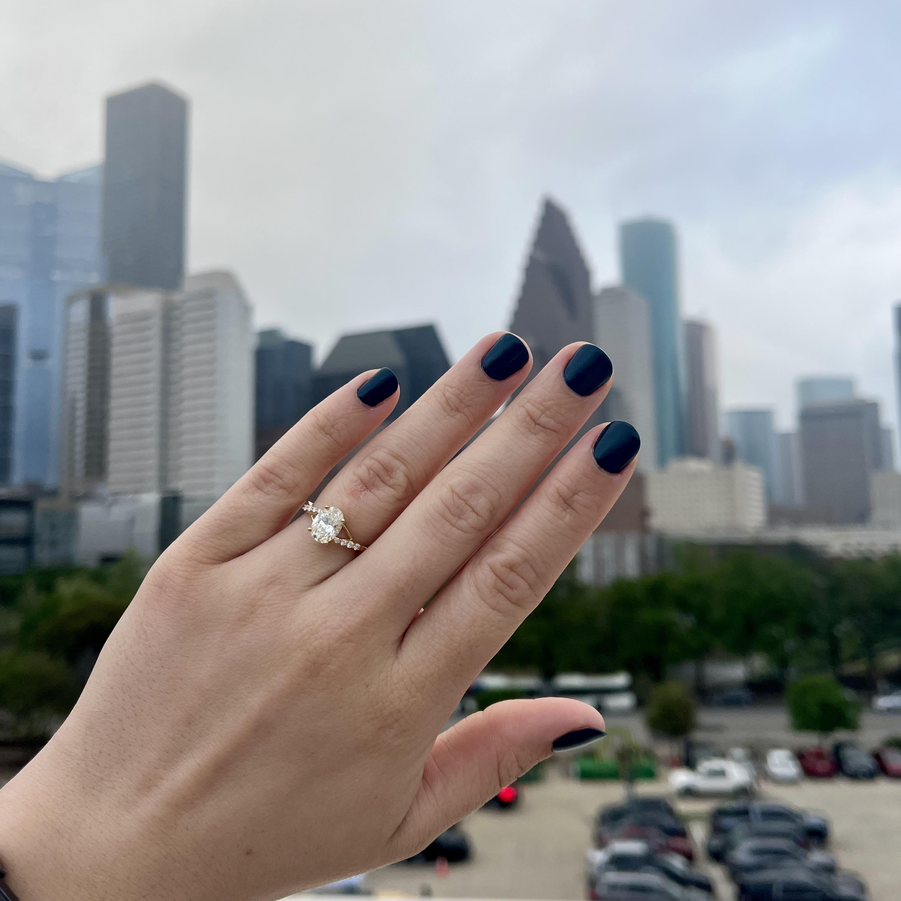 Emily's engagement ring!