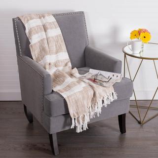 Slub Stripe Throw