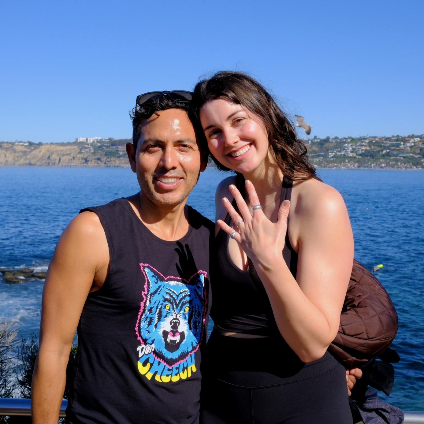 Engaged! 🤍 San Diego, November 2025
