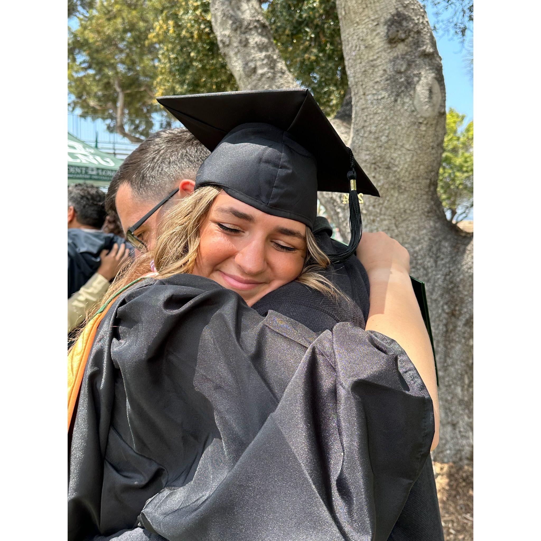 Natalie's college graduation, May 2024