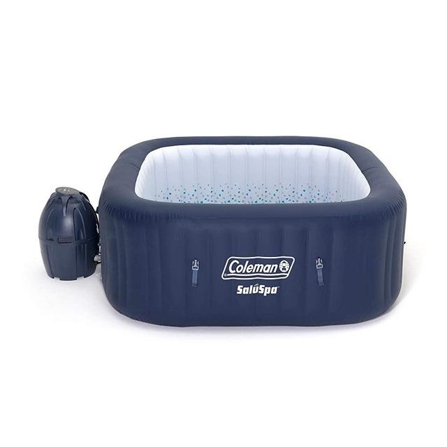 Coleman 90454 SaluSpa Hawaii AirJet 4-Person 71 x 26 Inch Portable Inflatable Square Outdoor Spa Hot Tub