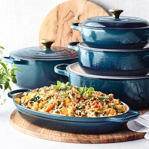 Le Creuset Signature Enameled Cast Iron Oval Gratin Baker, 1-Qt.