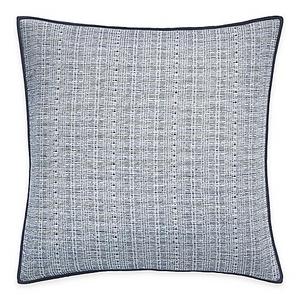 ED Ellen DeGeneres Bleu Square Throw Pillow in Navy