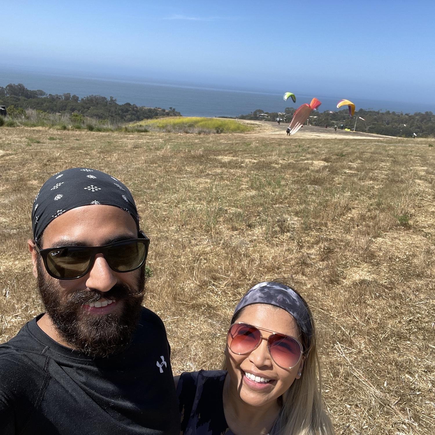 Some random hike near Santa Barbara, California
May 2021 (we became official on this trip!)