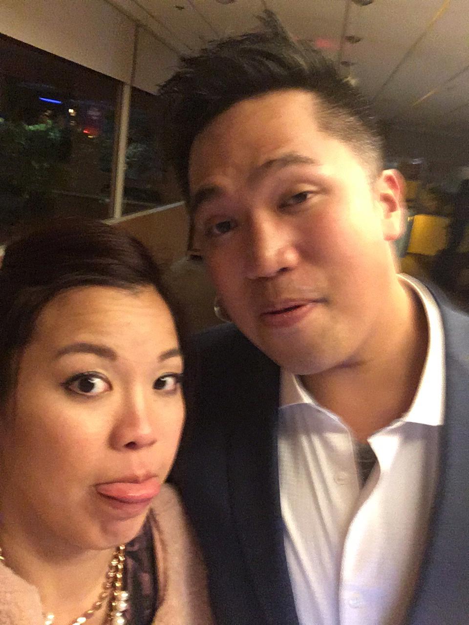 Afterparty here we come with our funny faces! :D