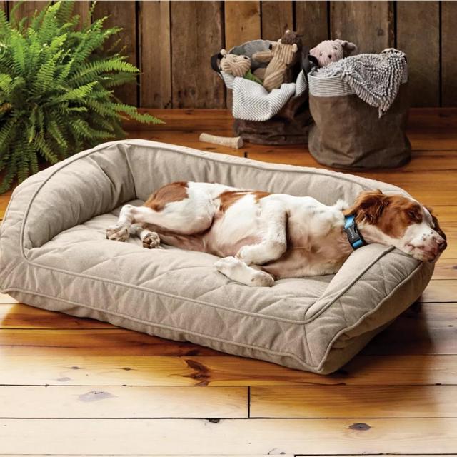 Orvis ComfortFill-Eco™ Bolster Dog Bed