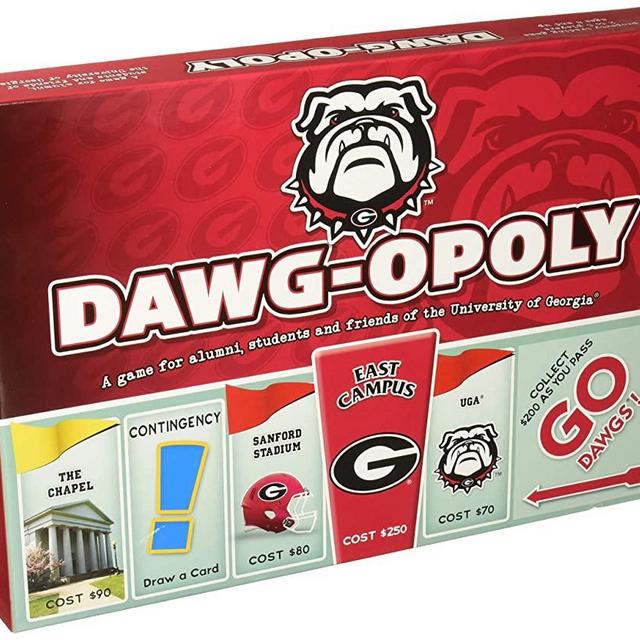 Late for the Sky University of Georgia Dawgopoly Red, Black
