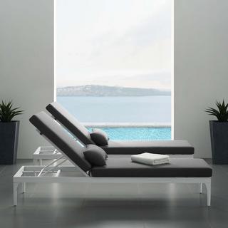Perspective Cushion Outdoor Chaise Lounge Chair