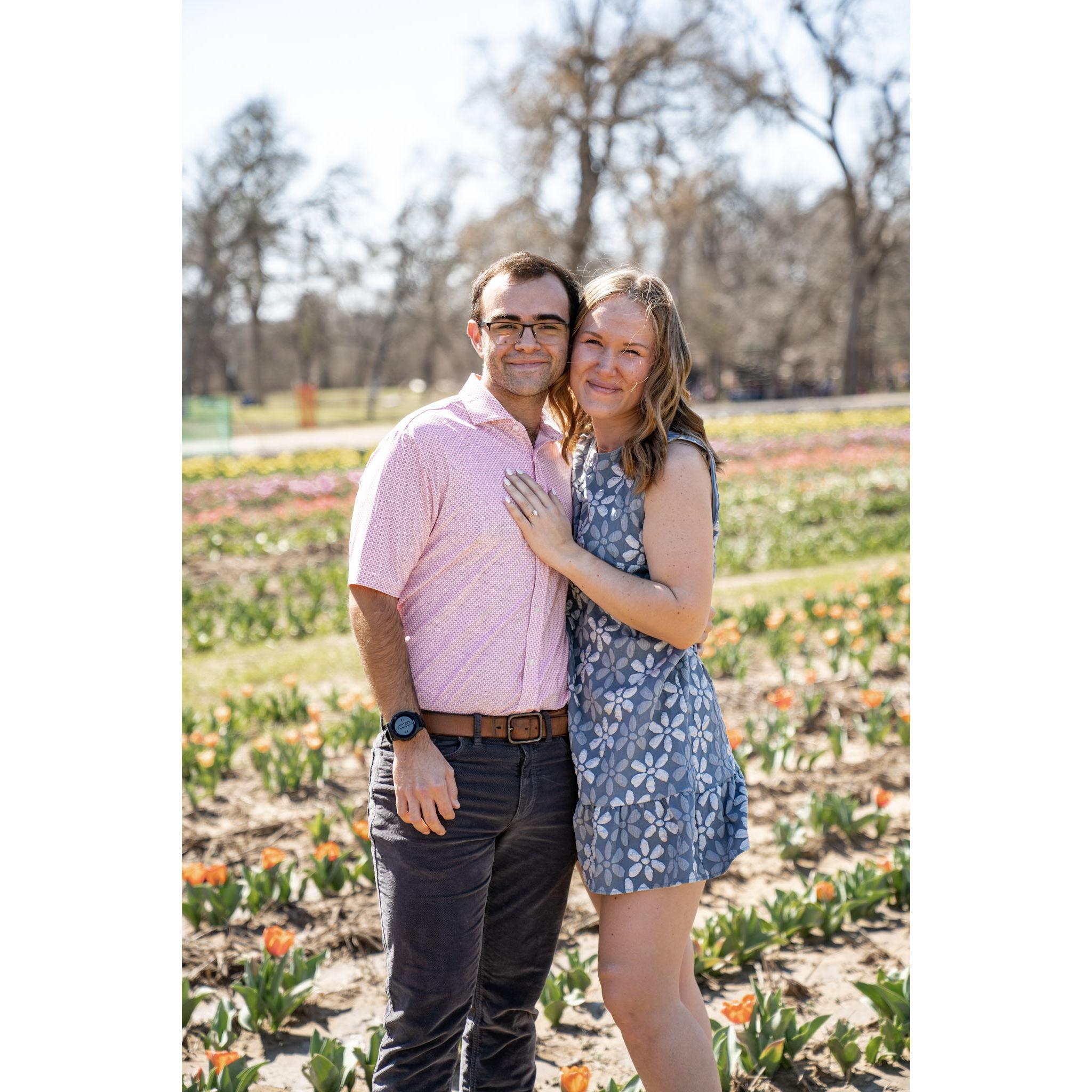 This was the day Noah proposed!