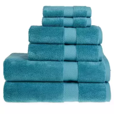 Wamsutta® Egyptian Cotton 6-Piece Bath Towel Set in Navy