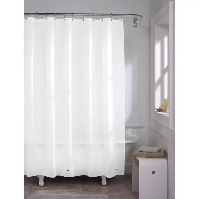 Simply Essential™ 70-Inch x 72-Inch Heavyweight PEVA Shower Curtain Liner in White
