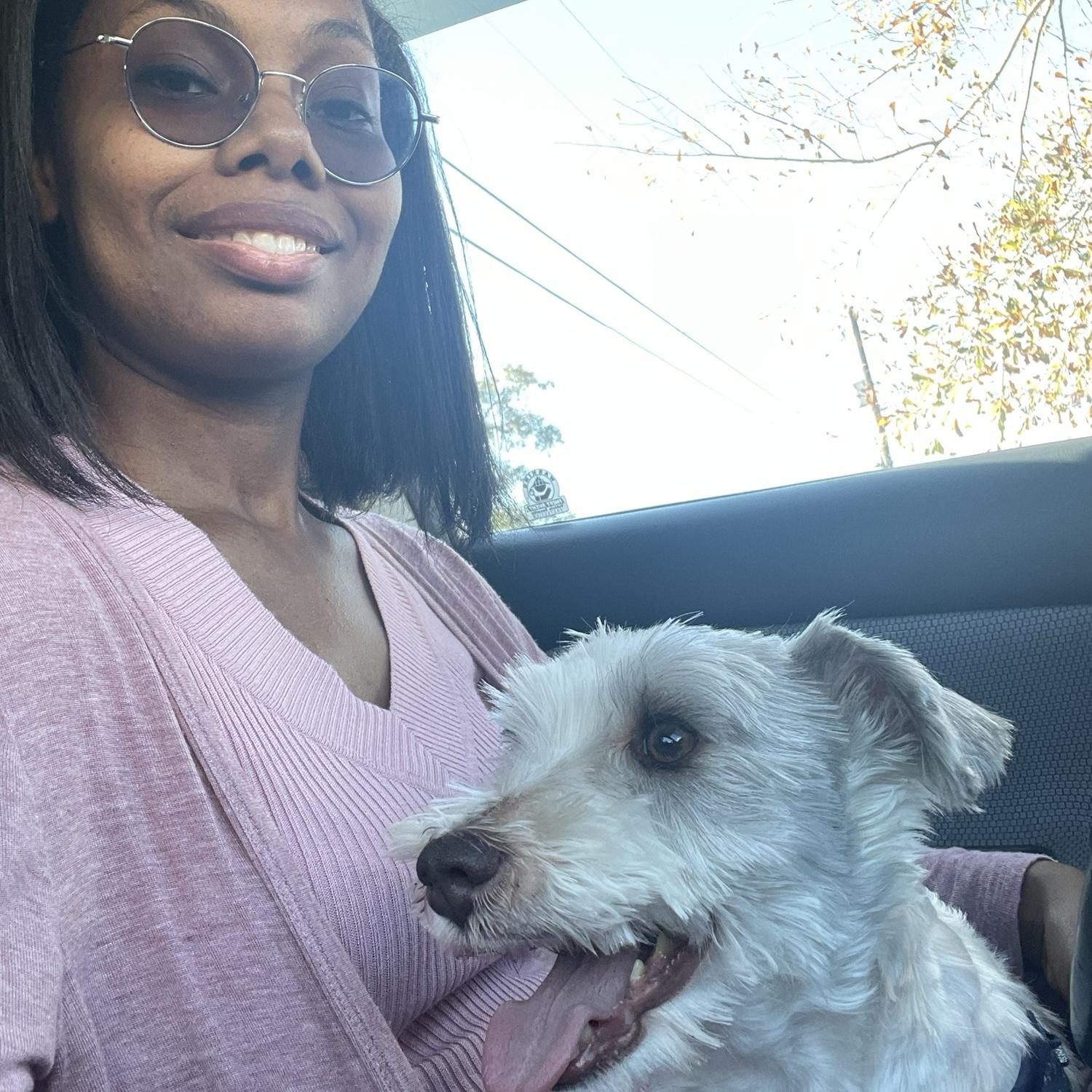 The day we picked him up from the airport!