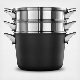 Premier Space Saving Hard Anodized Non-Stick Multipot with Cover,  8 qt.