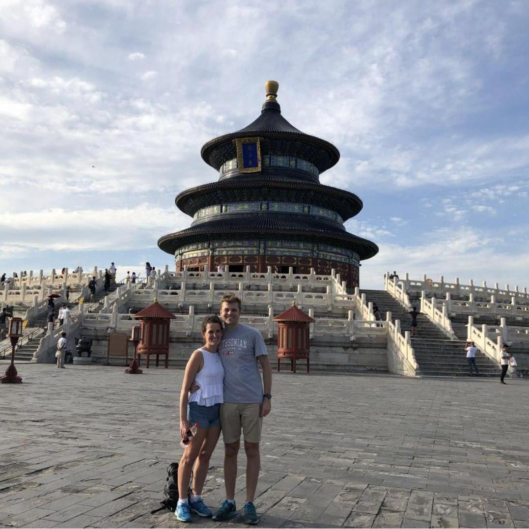 Visiting Beijing while Alex lived in China