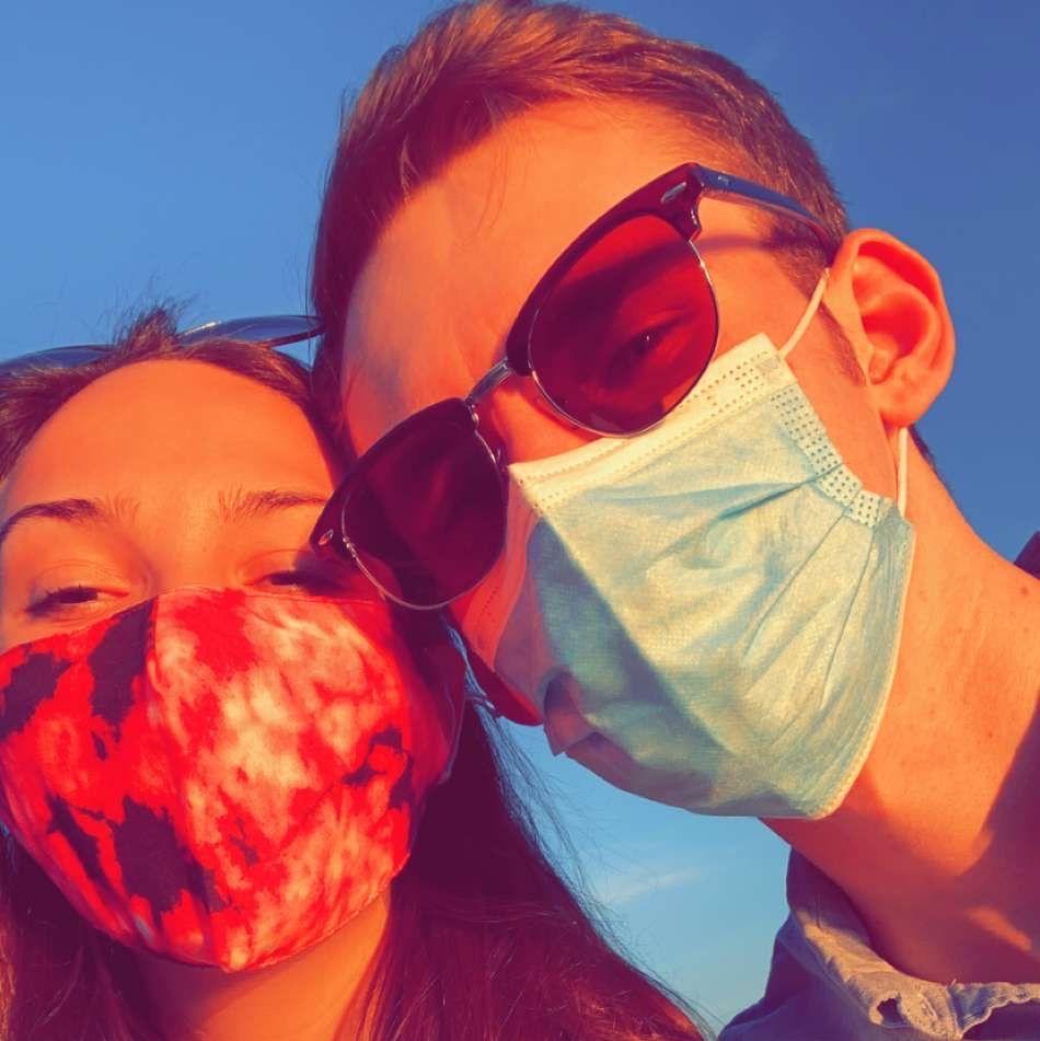 Their first date post-lockdown was Sean coming to Lex's house to meet the whole family. More masked dates followed, as they realized they would never have to be without one another again.