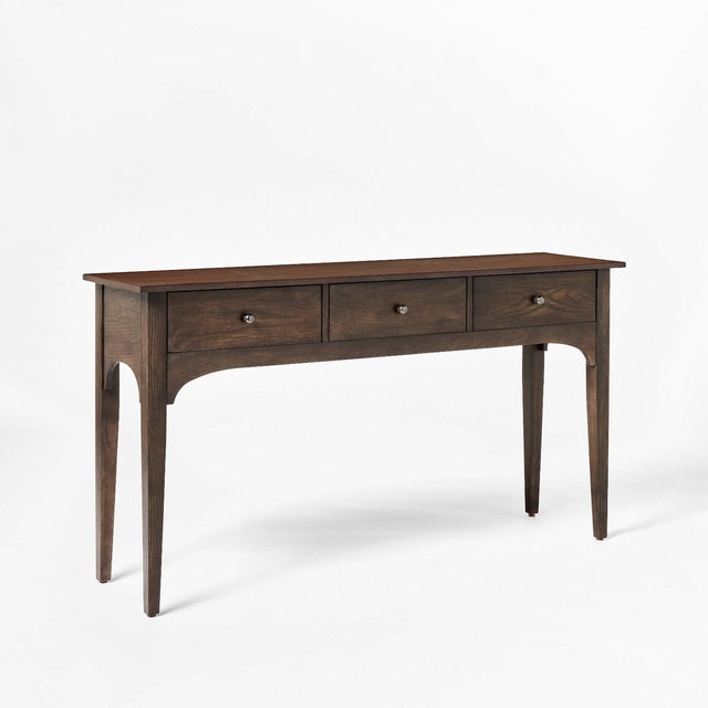 Palma 60" Arched Console Table Dark Brown - Threshold™ designed with Studio McGee