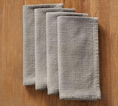 Cotton Casual Napkin -Steeple Gray