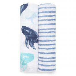 Aden and Anais classic swaddle set 2-pack, Seafaring