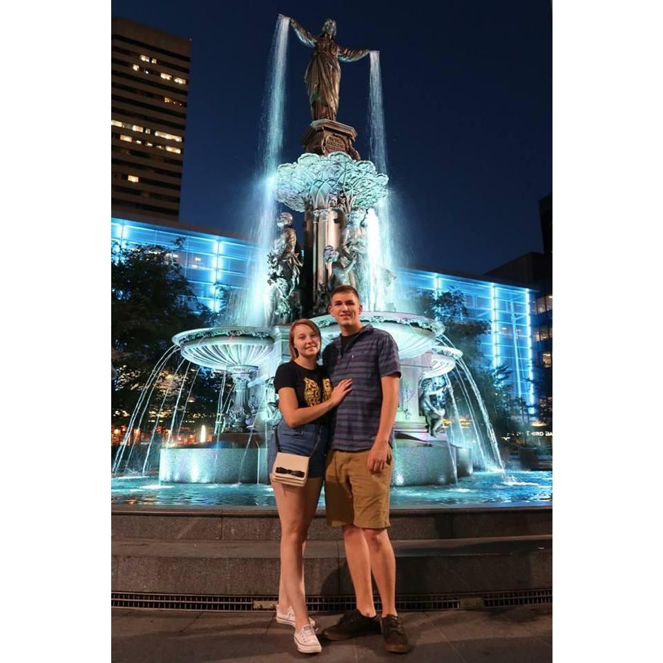 Fountain Square in Cincinnati