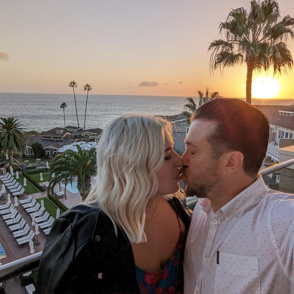 Anniversary dinner and drink with a view!