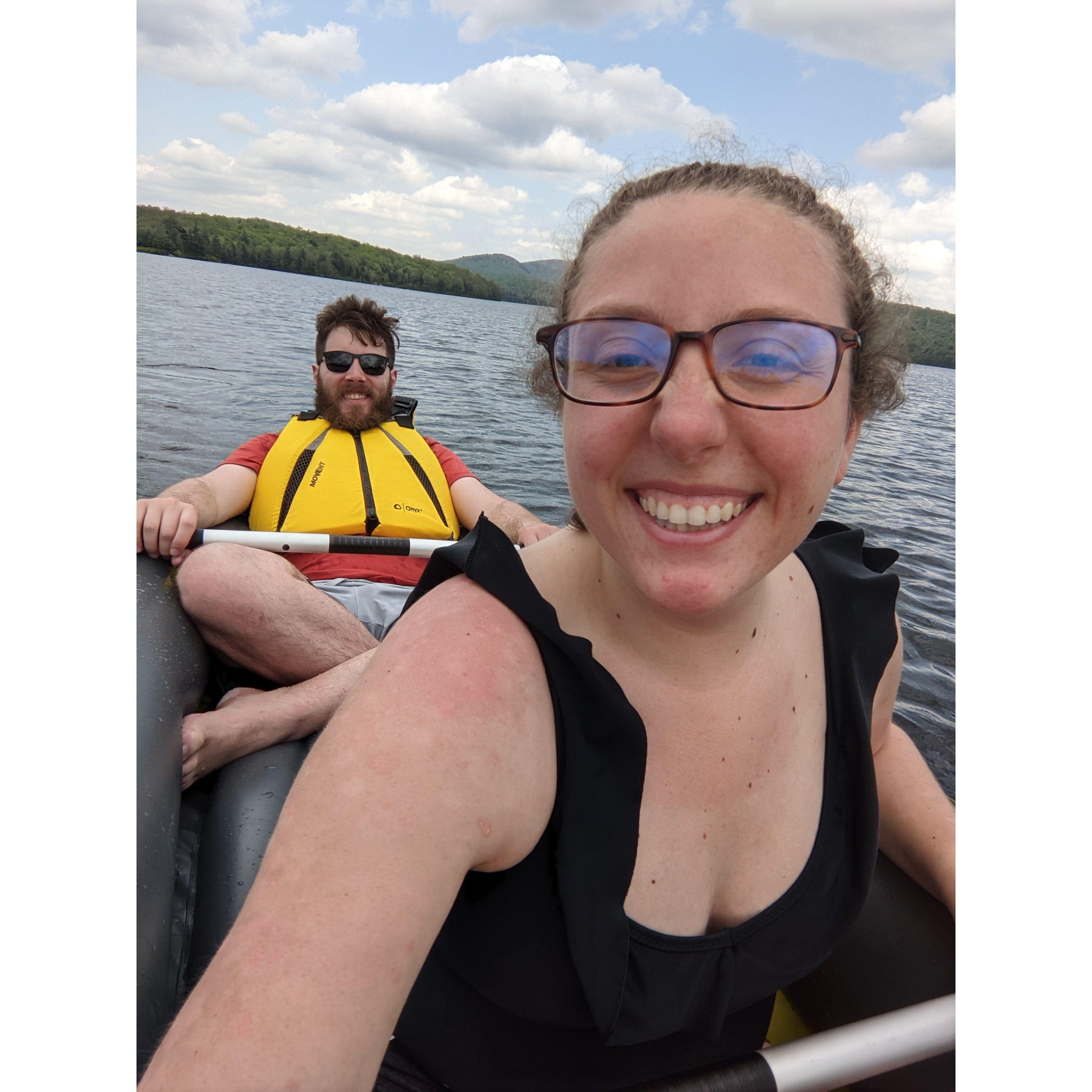 More Adirondack adventures-Paddling to avoid the bugs on land