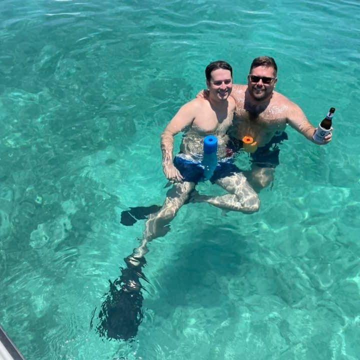 The Keys are something else. And when you have a stellar day, you are contractually obligated to go into the ocean, drop anchor, and chill.