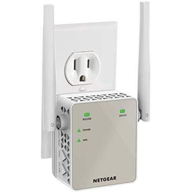 NETGEAR WiFi Range Extender EX6120 - Coverage up to 1200 sq.ft. 20 devices with AC1200 Dual Band Wireless Signal Booster & Repeater (up to 1200Mbps speed)