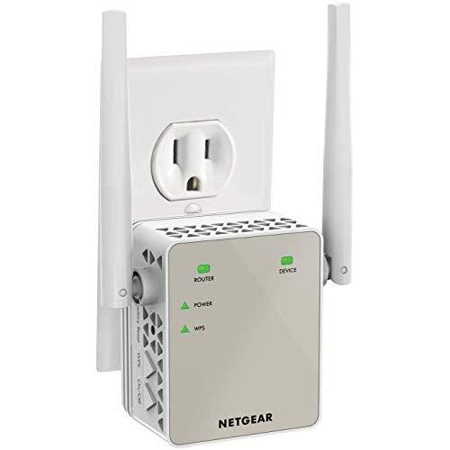 NETGEAR WiFi Range Extender EX6120 - Coverage up to 1200 sq.ft. 20 devices with AC1200 Dual Band Wireless Signal Booster & Repeater (up to 1200Mbps speed)