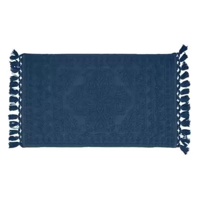 French Connection Nellore Fringe Bath Rug