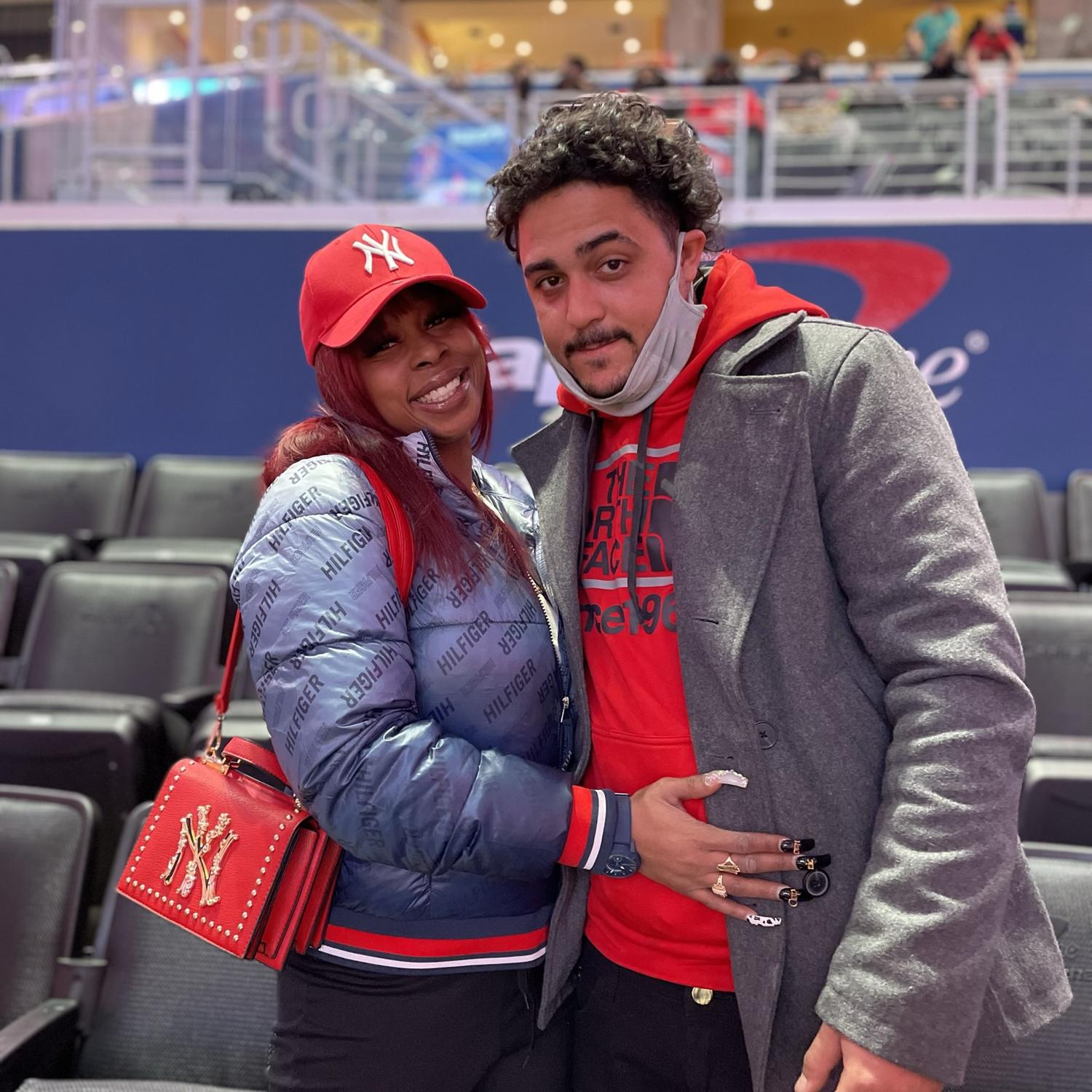 Our 1st NBA game together 🥹