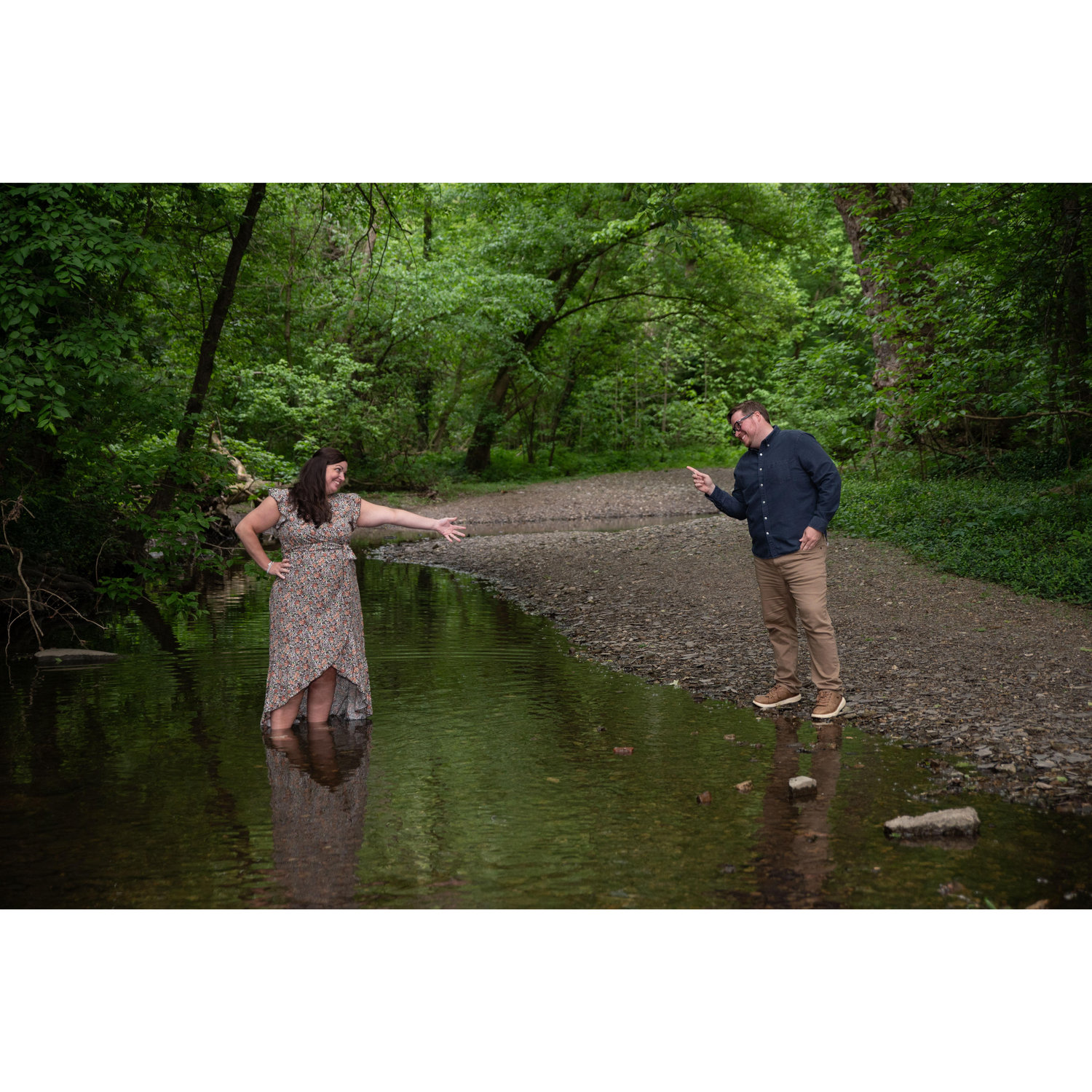 "Come on, get in the water with me!" Credit: joysongphoto.com