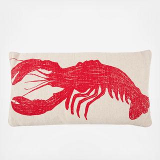 Lobster Grain Sack Pillow