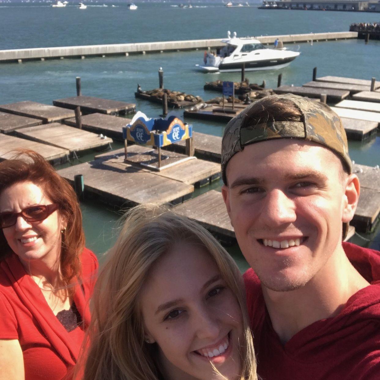 First visit to California to meet the whole Perkey family