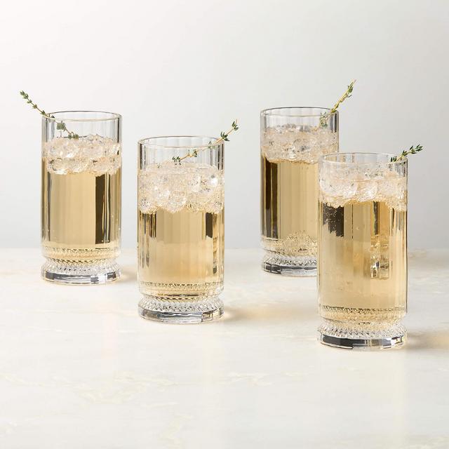 Vincent Highball Glasses Set of 4