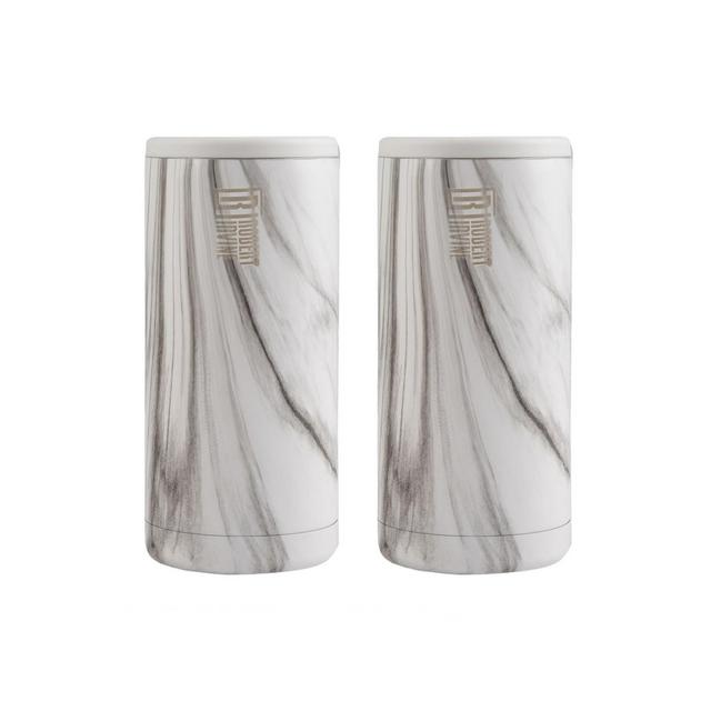 Robert Irvine by Cambridge Insulated Slim Can Coolers, Set of 2