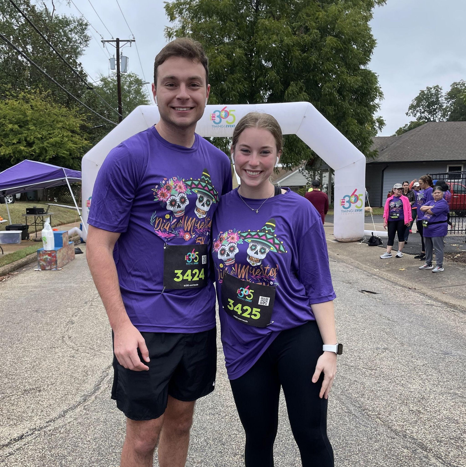 Before we started dating, we decided to train for a 5K together.