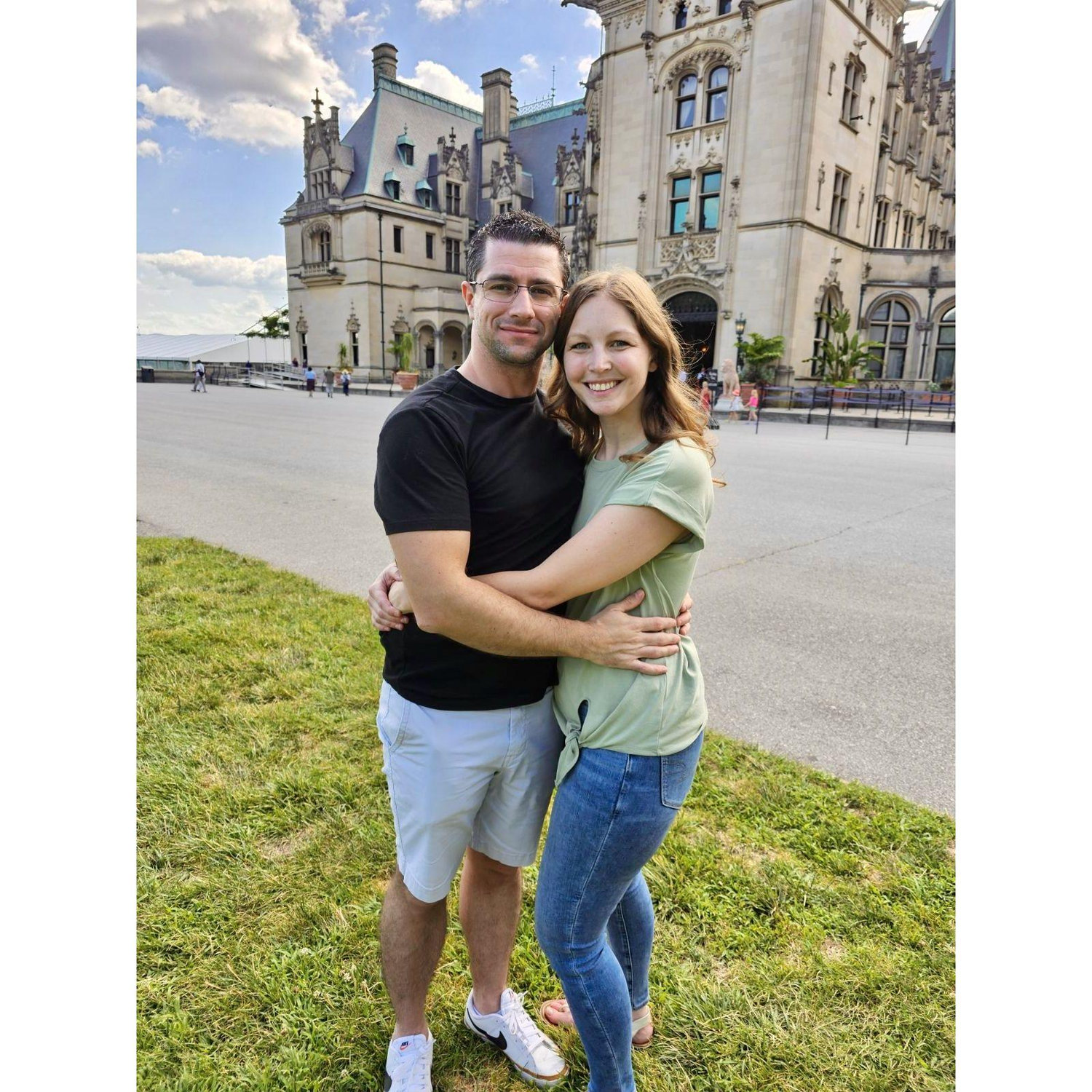 At the Biltmore Estate in North Carolina.
