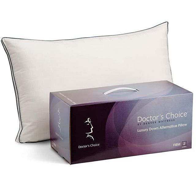 Denver Mattress Doctor's Choice Firm Jumbo Pillow