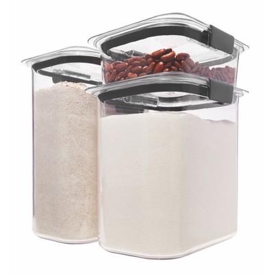 Rubbermaid Brilliance 6pc Pantry Airtight Food Storage Container Set