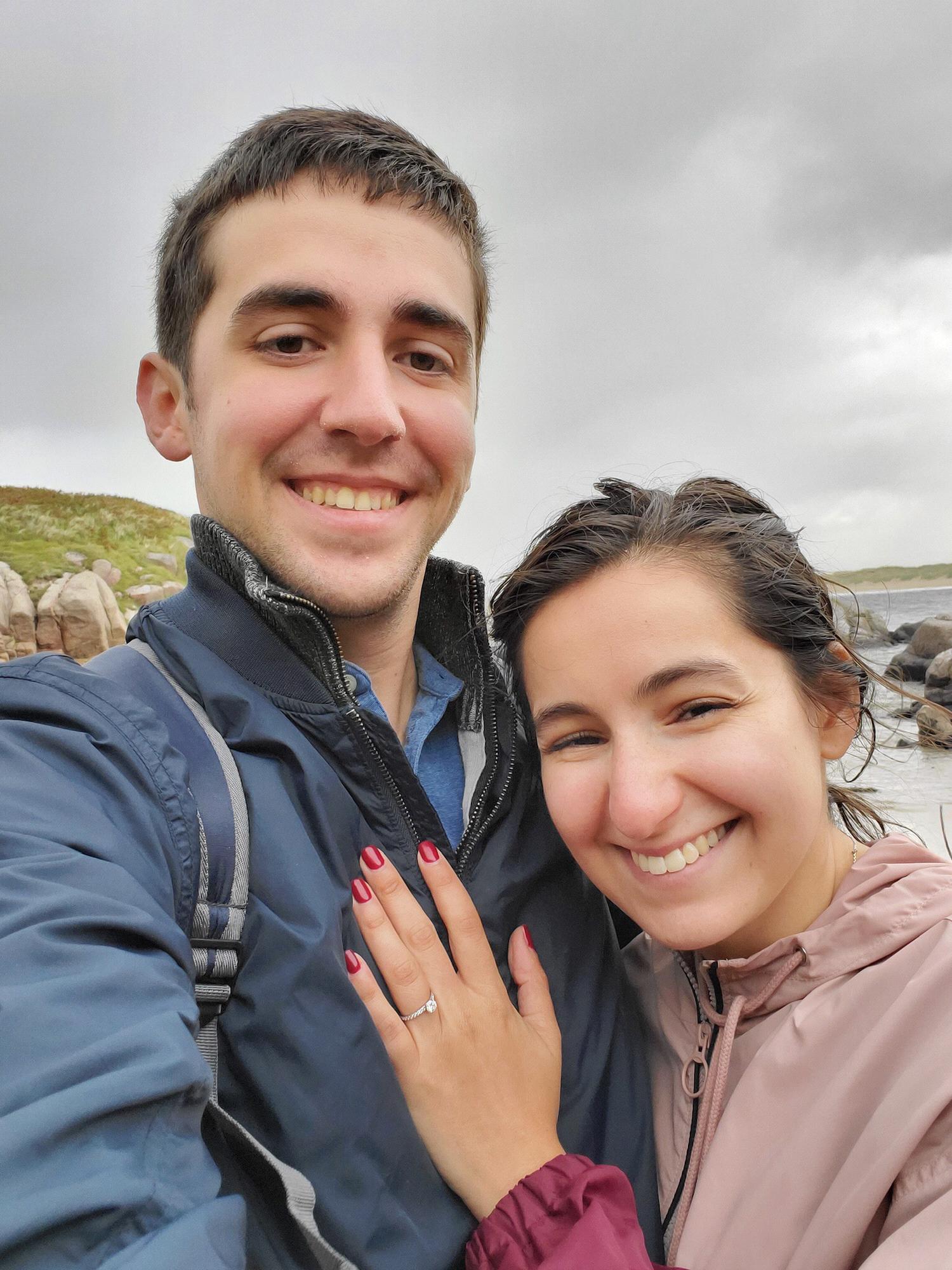We got engaged on Sept. 4, 2019!