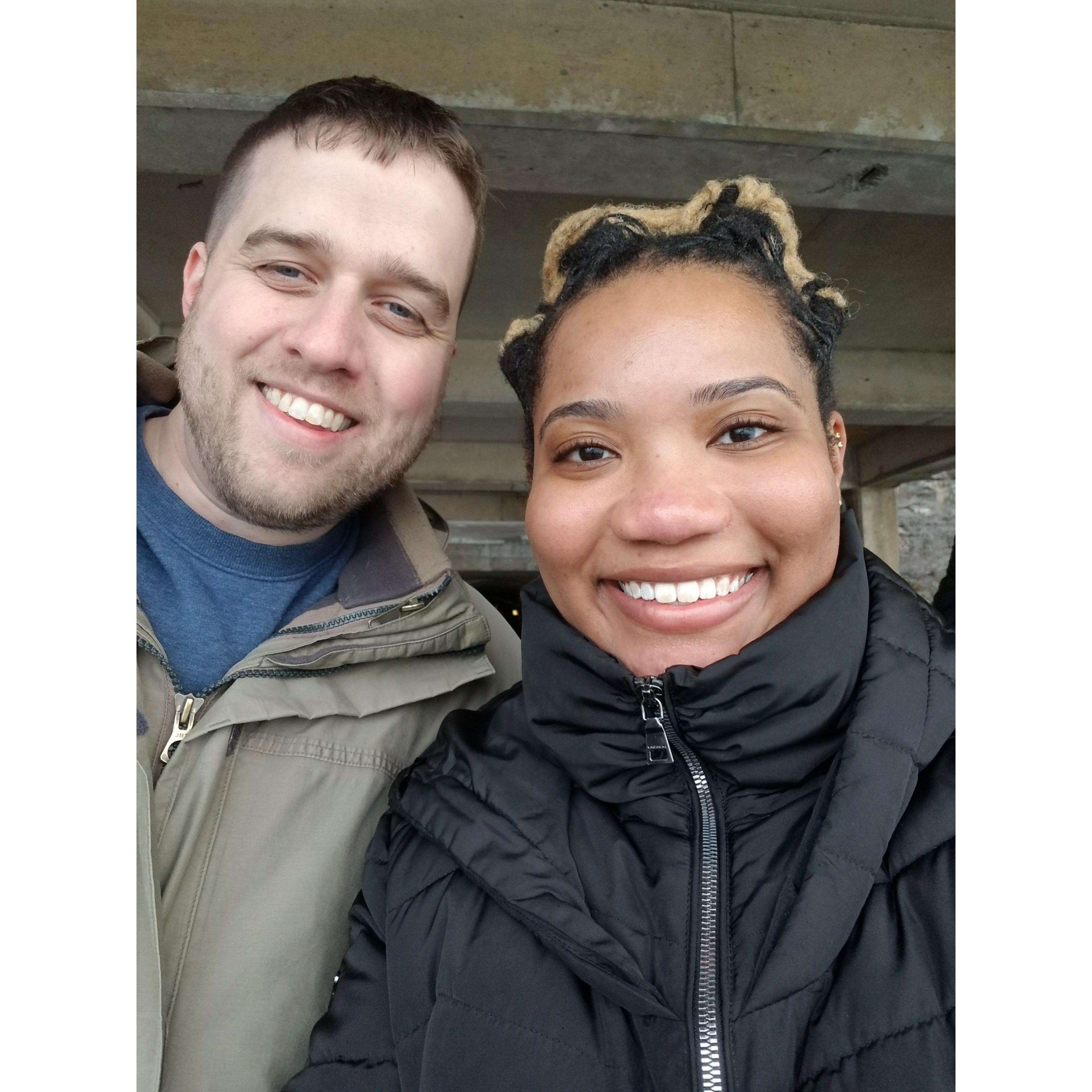Couple Selfie at Niagara Falls (Canada)!