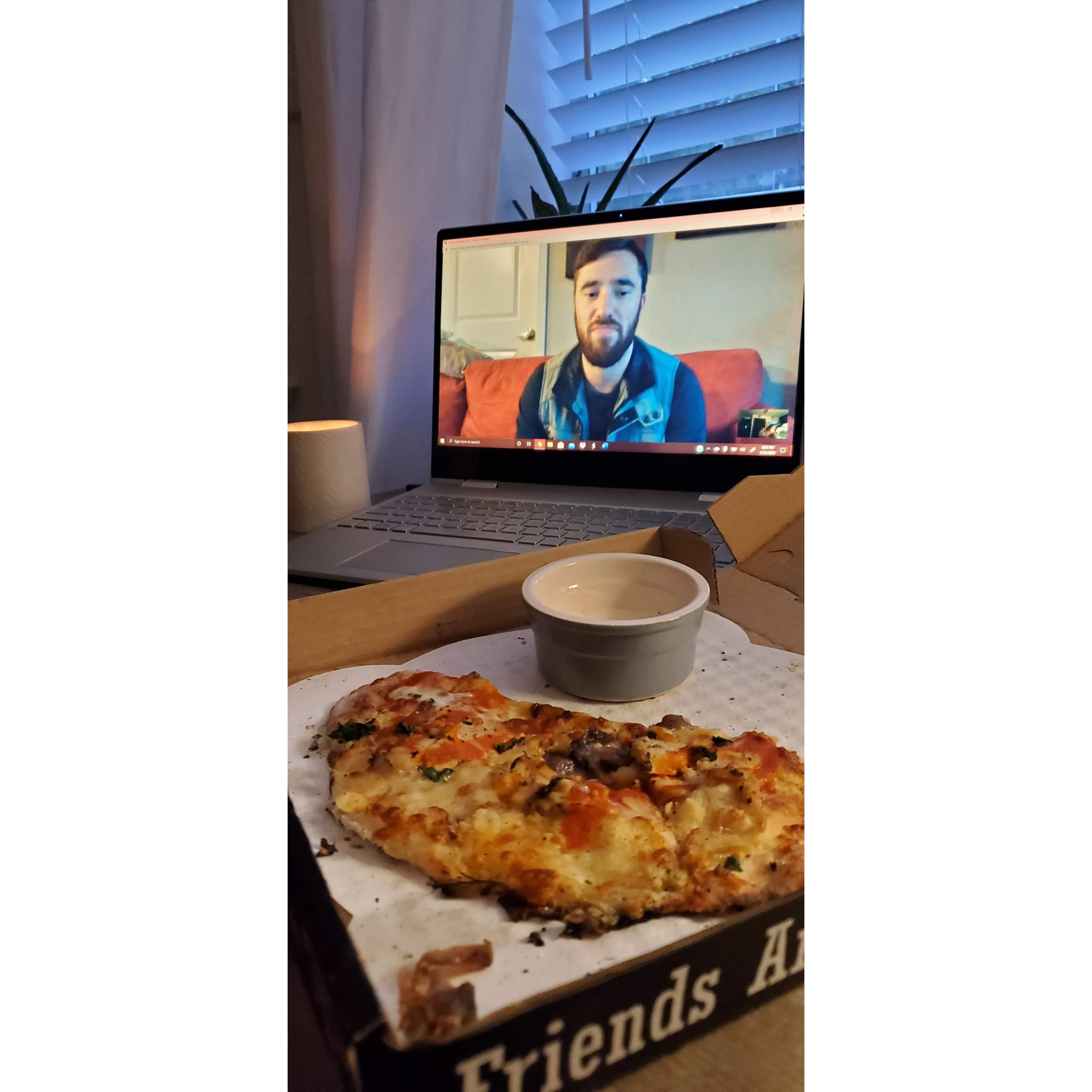 Virtually dating through zoom
