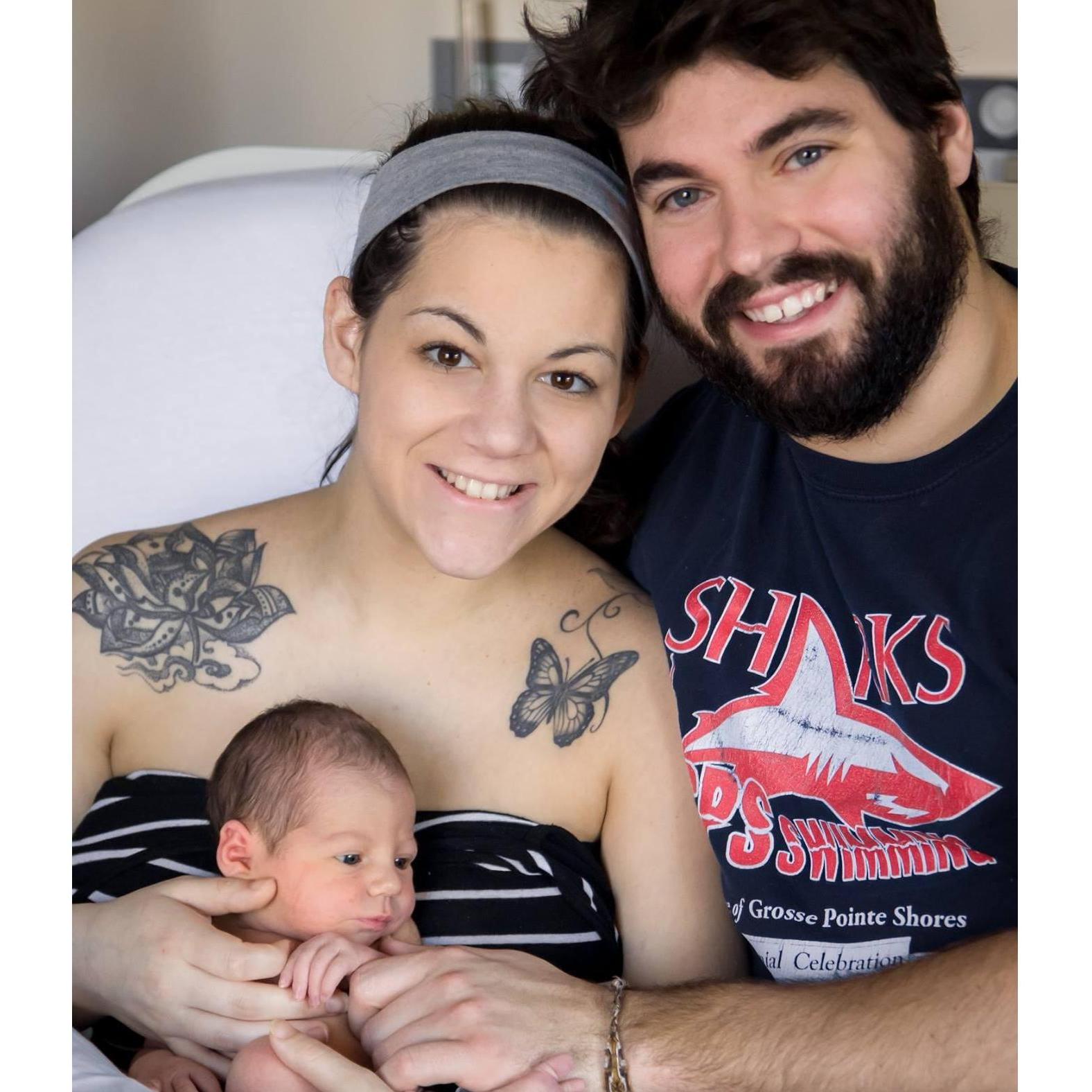 Cannot forget Kat being born! - January 2015